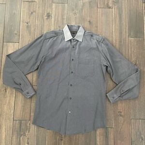 Ben Sherman Gray Oxford Button Down Men’s M